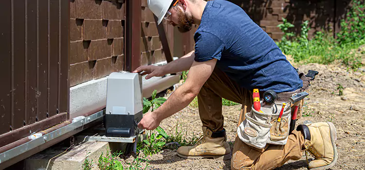Electric Driveway Gate Installation White Bear Lake